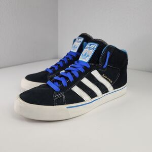 Adidas SLAP Magazine Campus Vulc Mid G08001 Black Blue US 10 Skateboarding Shoes
